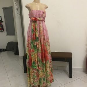 Zara woman floral dress
